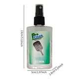 Maxbell Pickleball Racket Cleaning Spray with Sponge 100 ml Portable Maintenance Kit Square Bottle Set