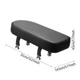 Maxbell Bicycle Rear Seat Cushion PU Leather Cushion for Folding Bikes Touring Bikes Medium