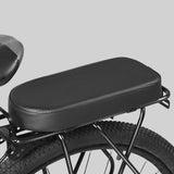 Maxbell Rear Rack Seat Sponge Cushion Bike Rear Seat for Touring Bikes Folding Bikes Large