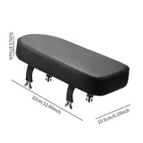 Maxbell Rear Rack Seat Sponge Cushion Bike Rear Seat for Touring Bikes Folding Bikes Large