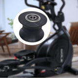 Maxbell Elliptical Roller Wheel 2.76inchx2.03inch Equipment for Garage Adults Indoor
