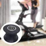 Maxbell Elliptical Roller Wheel 2.76inchx2.03inch Equipment for Garage Adults Indoor