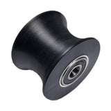 Maxbell Elliptical Roller Wheel 2.76inchx2.03inch Equipment for Garage Adults Indoor