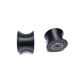 Maxbell Elliptical Roller Wheel 2.76inchx2.03inch Equipment for Garage Adults Indoor
