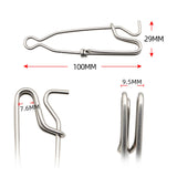 Maxbell Downrigger Weight Snubber Compact Outdoor Stainless Steel with Trolling Snap