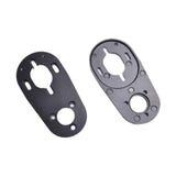 Maxbell 2 Pieces Electric Skateboard Motor Mount Bracket Compact Adjustable Hardware