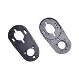 Maxbell 2 Pieces Electric Skateboard Motor Mount Bracket Compact Adjustable Hardware