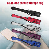 Maxbell Dragon Boat Paddle Storage Bag Organizer Accessory Wear Resistant 131x21.5cm Light Gray