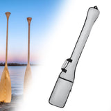 Maxbell Dragon Boat Paddle Storage Bag Organizer Accessory Wear Resistant 131x21.5cm Light Gray