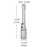 Maxbell Dragon Boat Paddle Storage Bag Organizer Accessory Wear Resistant 131x21.5cm Light Gray