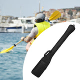 Maxbell Dragon Boat Paddle Storage Bag Organizer Accessory Wear Resistant 131x21.5cm Black