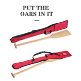 Maxbell Dragon Boat Paddle Storage Bag Organizer Accessory Wear Resistant 131x21.5cm Red