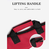 Maxbell Dragon Boat Paddle Storage Bag Organizer Accessory Wear Resistant 131x21.5cm Red