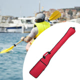 Maxbell Dragon Boat Paddle Storage Bag Organizer Accessory Wear Resistant 131x21.5cm Red