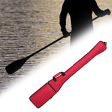 Maxbell Dragon Boat Paddle Storage Bag Organizer Accessory Wear Resistant 131x21.5cm Red