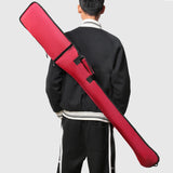 Maxbell Dragon Boat Paddle Storage Bag Organizer Accessory Wear Resistant 131x21.5cm Red