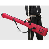 Maxbell Dragon Boat Paddle Storage Bag Organizer Accessory Wear Resistant 131x21.5cm Red