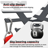 Maxbell Resistance Rack Band Storage Hanger Workout Gear Lightweight Jump Ropes Rack