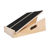 Maxbell Slant Board Calf Stretcher Wood Adjustable Balance Board for Sports Gym Home