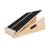 Maxbell Slant Board Calf Stretcher Wood Adjustable Balance Board for Sports Gym Home