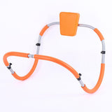 Maxbell Situp Training Tool Steel for Abdominal Core Strength Training Gym Use Belly orange