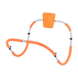 Maxbell Situp Training Tool Steel for Abdominal Core Strength Training Gym Use Belly orange
