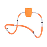 Maxbell Situp Training Tool Steel for Abdominal Core Strength Training Gym Use Belly orange