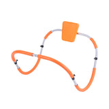 Maxbell Situp Training Tool Steel for Abdominal Core Strength Training Gym Use Belly orange