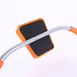 Maxbell Situp Training Tool Steel for Abdominal Core Strength Training Gym Use Belly orange