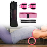 Maxbell Barbell Pad Set Comfortable Gift Binding Straps Neck Shoulder Back Protector
