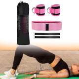 Maxbell Barbell Pad Set Comfortable Gift Binding Straps Neck Shoulder Back Protector