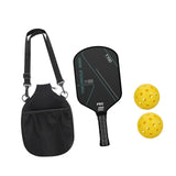Maxbell Carbon Fiber Pickleball Paddle Comfort Grip for Consistency Control Training Green