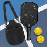 Maxbell Carbon Fiber Pickleball Paddle Comfort Grip for Consistency Control Training Green