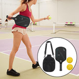Maxbell Carbon Fiber Pickleball Paddle Comfort Grip for Consistency Control Training Green