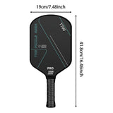 Maxbell Carbon Fiber Pickleball Paddle Comfort Grip for Consistency Control Training Green