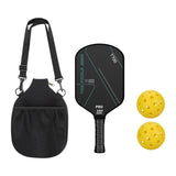 Maxbell Carbon Fiber Pickleball Paddle Comfort Grip for Consistency Control Training Green