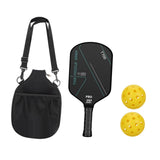 Maxbell Carbon Fiber Pickleball Paddle Comfort Grip for Consistency Control Training Green