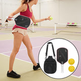 Maxbell Carbon Fiber Pickleball Paddle Comfort Grip for Consistency Control Training Pink Red
