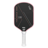 Maxbell Carbon Fiber Pickleball Paddle Comfort Grip for Consistency Control Training Pink Red