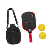 Maxbell Carbon Fiber Pickleball Paddle Comfort Grip for Consistency Control Training Red