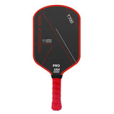 Maxbell Carbon Fiber Pickleball Paddle Comfort Grip for Consistency Control Training Red