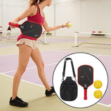 Maxbell Carbon Fiber Pickleball Paddle Comfort Grip for Consistency Control Training Red