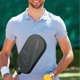 Maxbell Carbon Fiber Pickleball Paddle Comfort Grip for Consistency Control Training Sky Blue