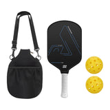 Maxbell Carbon Fiber Pickleball Paddle Comfort Grip for Consistency Control Training Sky Blue