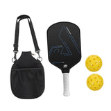 Maxbell Carbon Fiber Pickleball Paddle Comfort Grip for Consistency Control Training Sky Blue