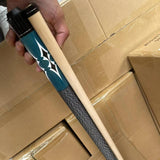 Maxbell 1/2 Split Billiard Cue Wooden Length 57inch Snooker Cue for Game Home Office