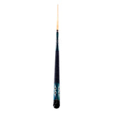 Maxbell 1/2 Split Billiard Cue Wooden Length 57inch Snooker Cue for Game Home Office