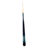 Maxbell 1/2 Split Billiard Cue Wooden Length 57inch Snooker Cue for Game Home Office