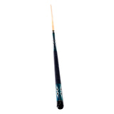 Maxbell 1/2 Split Billiard Cue Wooden Length 57inch Snooker Cue for Game Home Office
