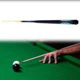 Maxbell 1/2 Split Billiard Cue Wooden Length 57inch Snooker Cue for Game Home Office